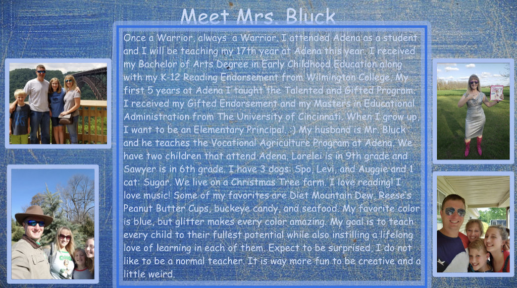 Mrs. Bluck