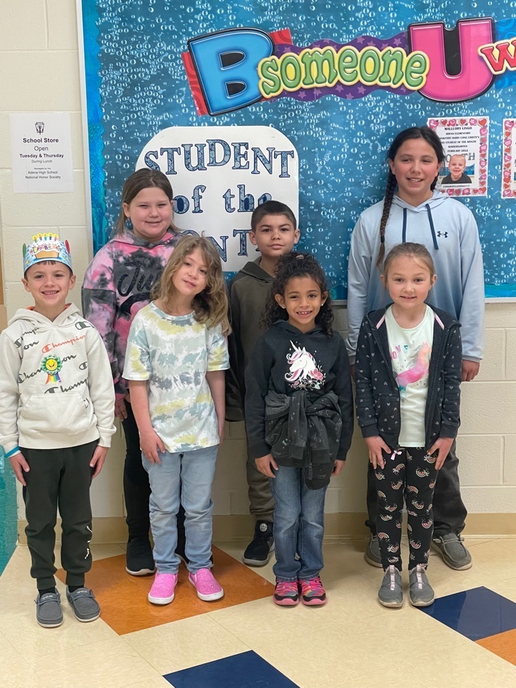 students of the month